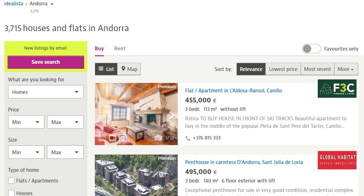 Buying Andorran property