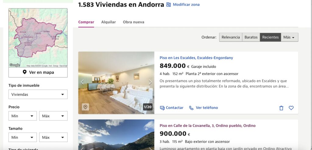 Buying Andorra property